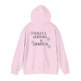 moletom capuz estrelas prateadas