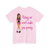 camiseta divertida e respirável