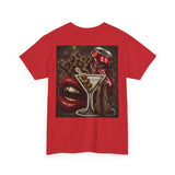 camiseta icônica de leopardo