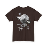 camiseta vintage descontraída