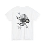 camiseta vintage descontraída