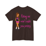 camiseta divertida e respirável