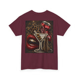 camiseta icônica de leopardo