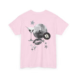 camiseta vintage descontraída