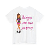 camiseta divertida e respirável