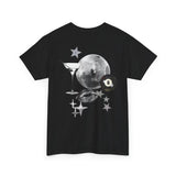 camiseta vintage descontraída