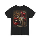 camiseta icônica de leopardo